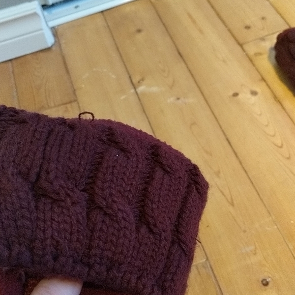 Dark Red Hunter Boots Tall Socks Medium - Picture 4 of 4